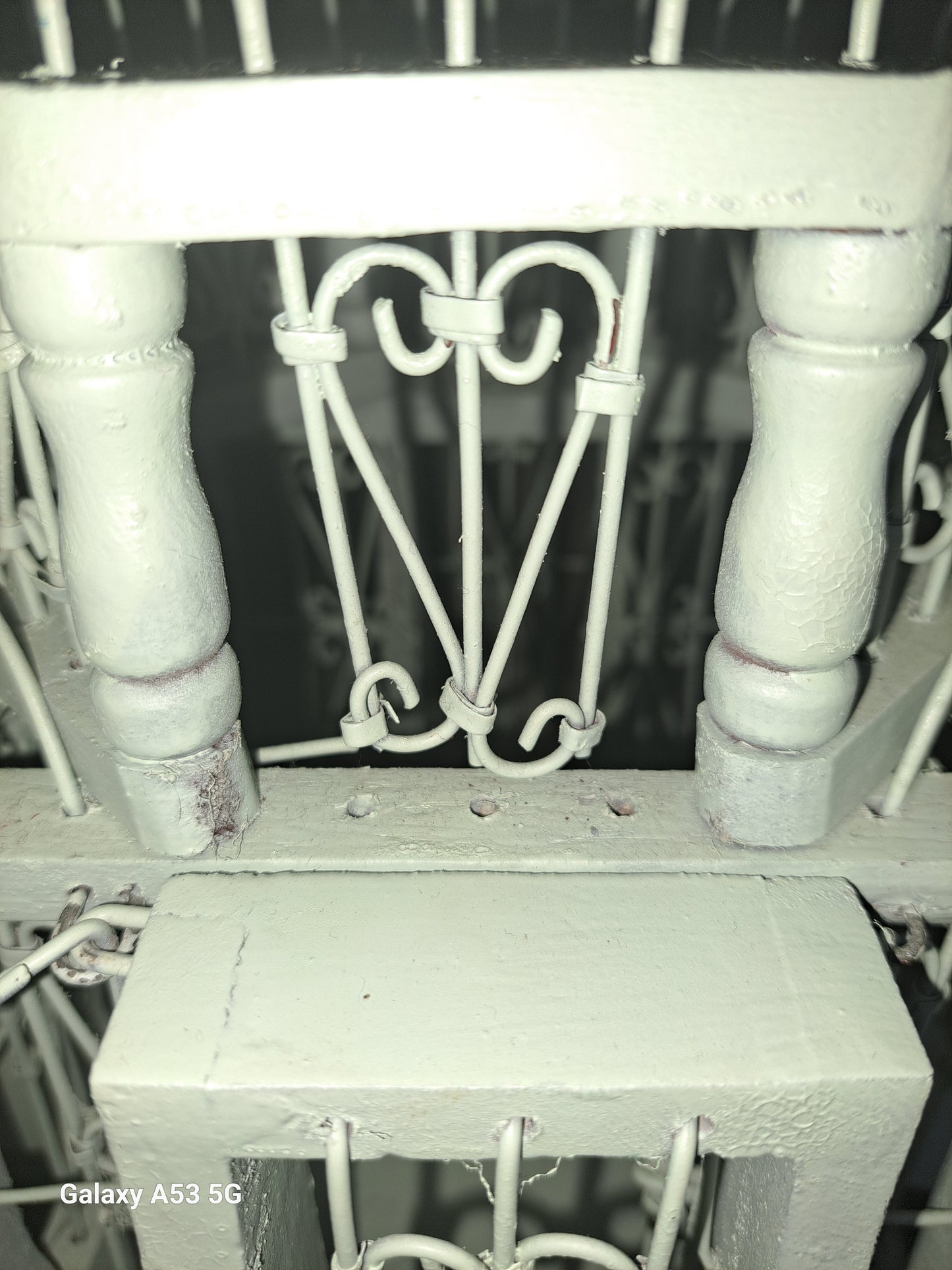 Wood and Wire Decorative Bird Cage