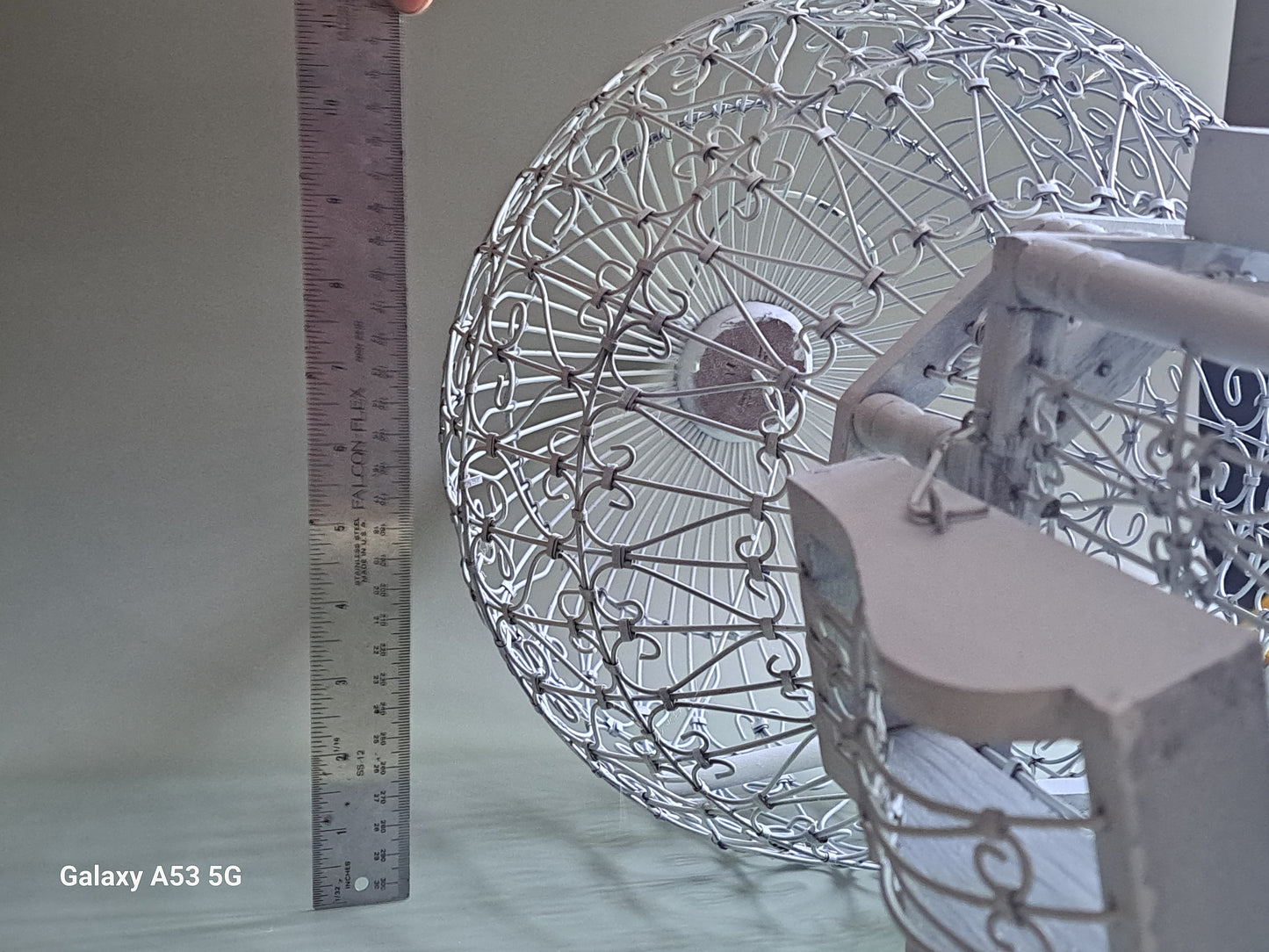 Wood and Wire Decorative Bird Cage